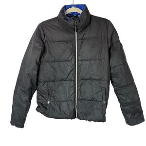 Horseware Platinum Black Down Puffer Jacket Lightweight Warm Equestrian Women S